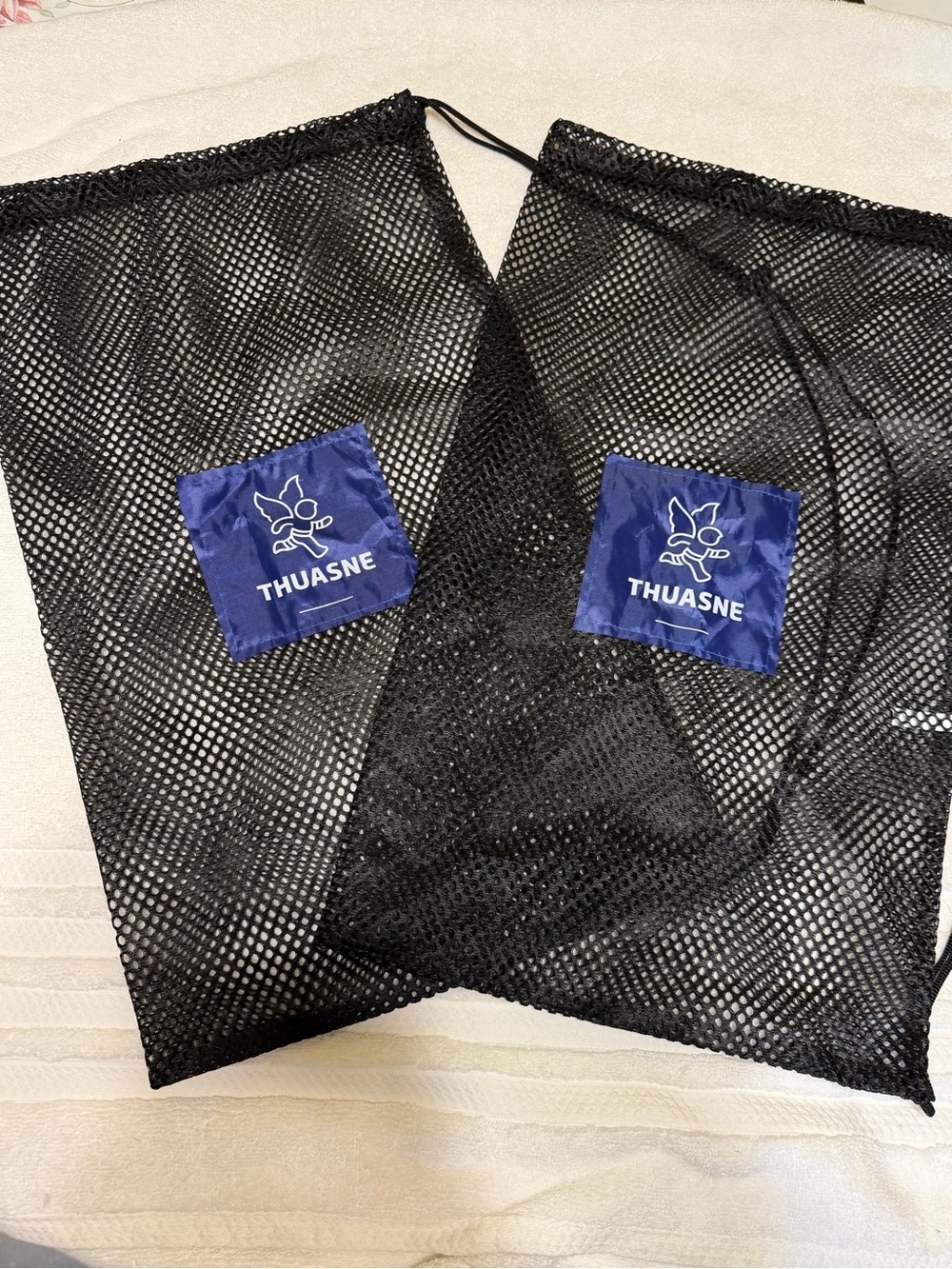 Thusane Black Mesh Bags – Pack of 4